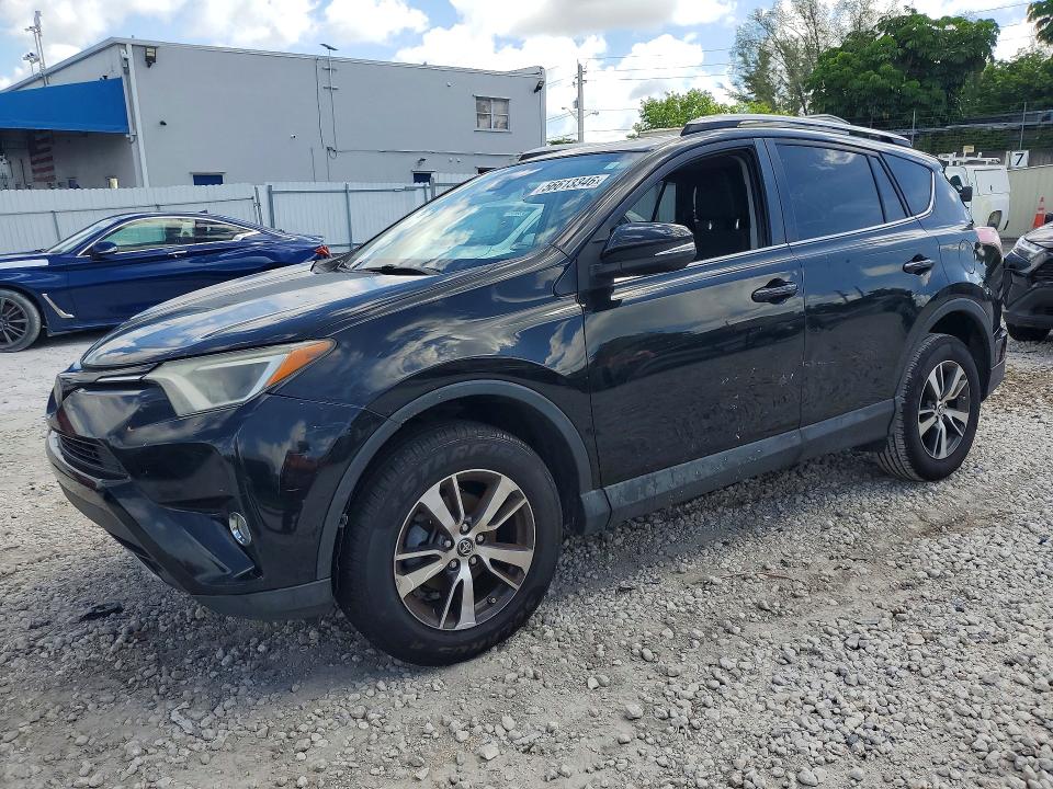 2017 Toyota Rav 4 VIN 2T3WFREV8HW369472 COPART salvage auction — SIDE, Fl - Cert Of Title Slvg Rebuildable, sold $6,400 on 2026-07-02 (photo 1)