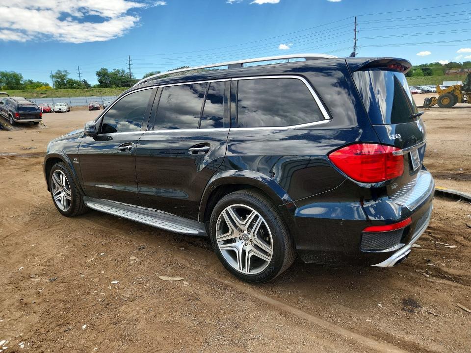 2015 Mercedes-benz Gl-klasse amg VIN 4JGDF7EE1FA541957 COPART salvage auction — MINOR DENT/SCRATCHES, Co - Certificate Of Title (P), sold $11,400 on 2026-07-16 (photo 2)