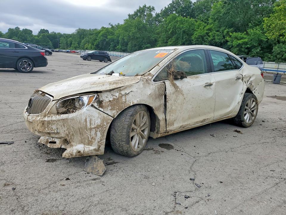 2013 Buick Verano VIN 1G4PS5SK8D4242839 COPART salvage auction — FRONT END, Pa - Certificate Of Salvage, sold $350 on 2026-07-02 (photo 1)