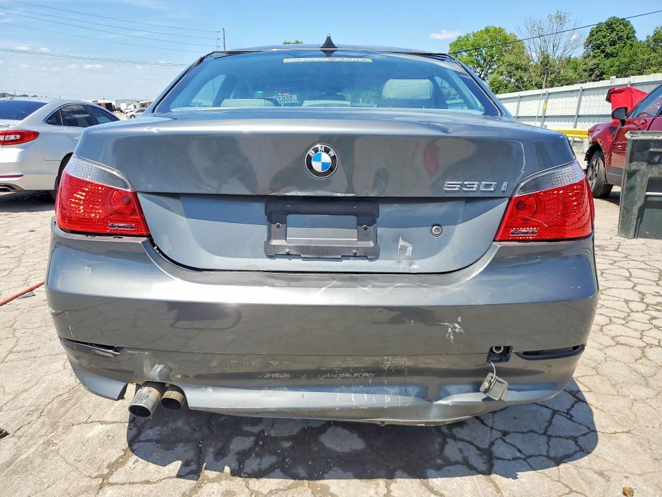 2004 BMW 5 series VIN WBANA73534B809860 COPART salvage auction — REAR END, Tn - Salvage Certificate, sold $800 on 2026-07-08 (photo 6)