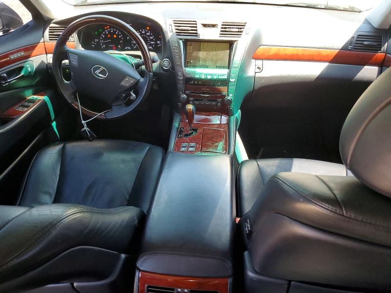 2007 Lexus Ls 460 VIN JTHGL46F275017953 COPART salvage auction — FRONT END, WA - BILL OF SALE, sold $1,150 on 2026-07-17 (photo 8)