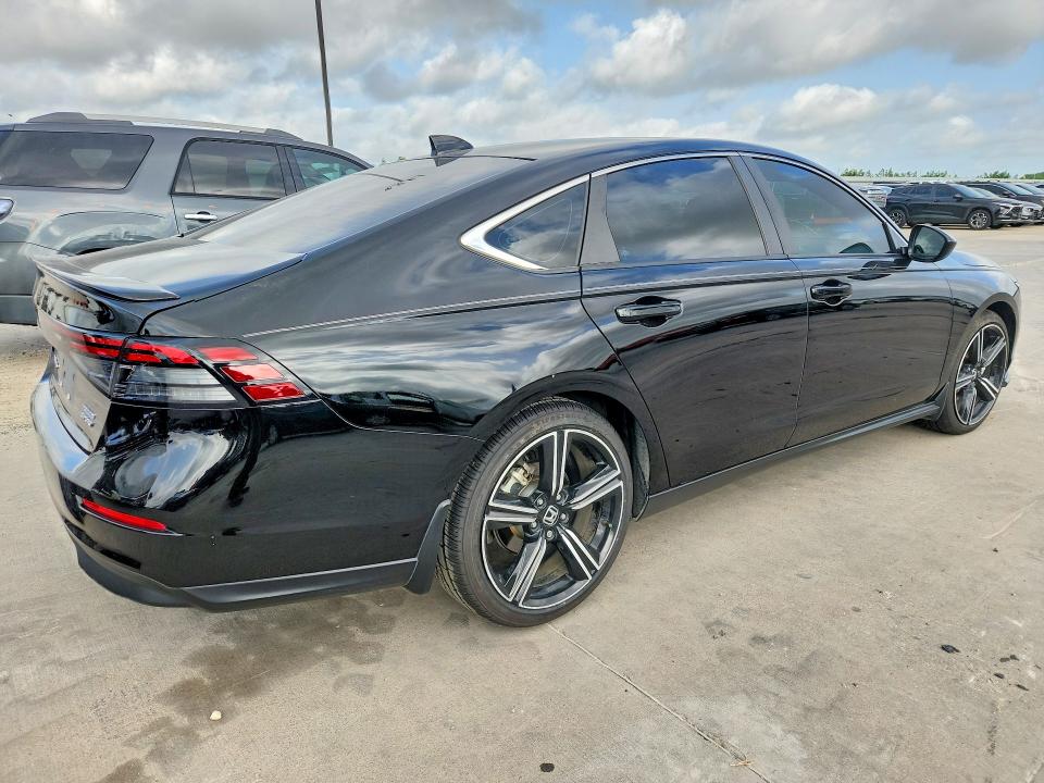 2023 Honda Accord VIN 1HGCY2F58PA016523 COPART salvage auction — SIDE, Tx - Salvage Vehicle Title, sold $8,600 on 2026-07-30 (photo 3)