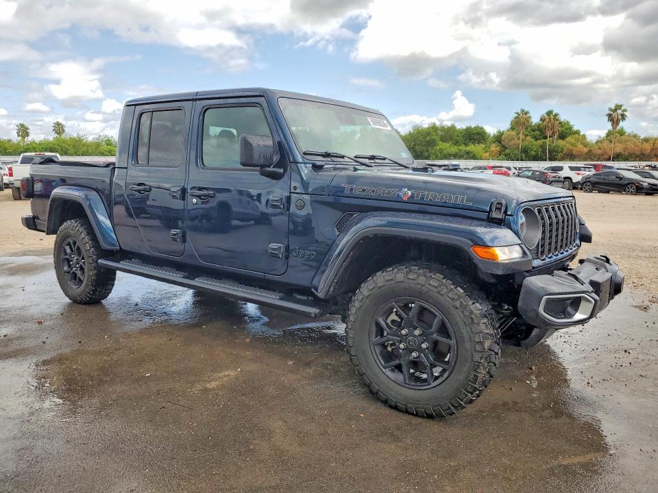 2025 Jeep Gladiator VIN 1C6PJTAG1SL507815 COPART salvage auction — SIDE, Tx - Certificate Of Title, sold $28,500 on 2026-09-16 (photo 4)