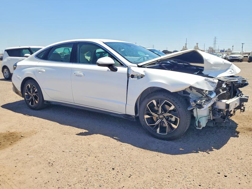 2024 Hyundai Sonata VIN KMHL64JA4RA368694 COPART salvage auction — FRONT END, Az - Cert Of Title- Non Repair, sold $5,700 on 2026-07-08 (photo 4)