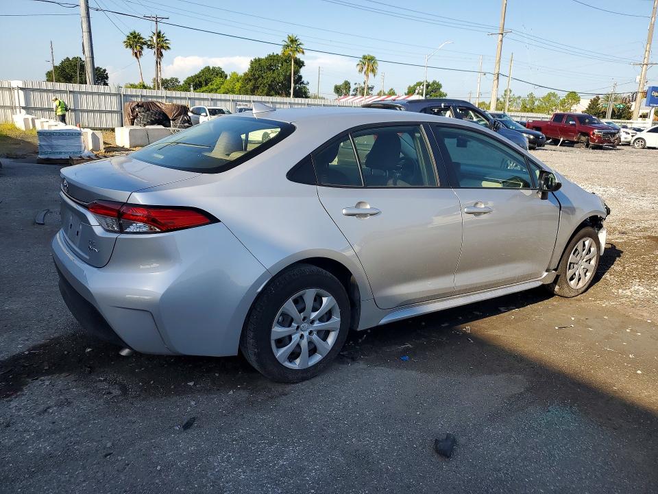 2025 Toyota Corolla VIN JTDBCMFE5SJ042378 COPART salvage auction — FRONT END, Fl - Cert Of Title Slvg Rebuildable, sold $7,700 on 2026-07-10 (photo 3)