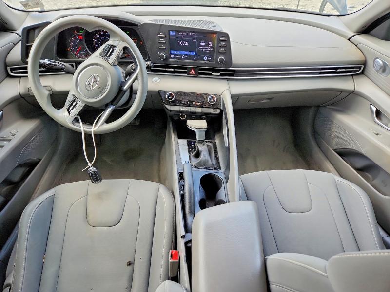 2022 Hyundai Elantra VIN KMHLM4AG6NU221053 COPART salvage auction — FRONT END, Nj - Cert Of Title-Salvage, sold $2,350 on 2026-07-29 (photo 8)
