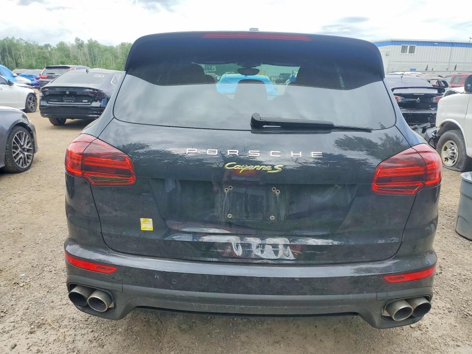 2017 Porsche Cayenne VIN WP1AE2A27HLA68810 COPART salvage auction — REAR END, On - Permit No Brand - Unfit, sold $8,000 on 2026-07-21 (photo 6)