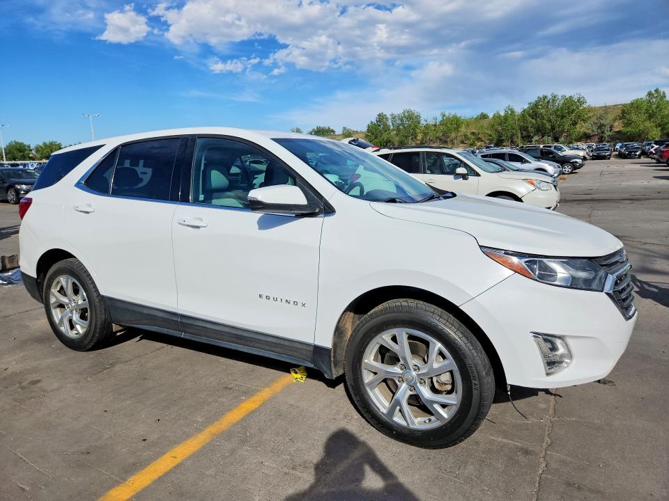 2018 Chevrolet Equinox VIN 3GNAXTEX5JS555941 COPART salvage auction — FRONT END, Co - Salvage Title, sold $2,600 on 2026-08-03 (photo 4)