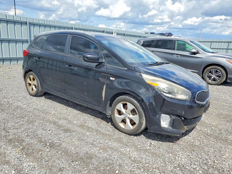 2014 Kia Rondo VIN KNAHT8A34E7045763 COPART salvage auction — FRONT END, On - Permit Salvage, sold $450 on 2026-07-09 (photo 4)