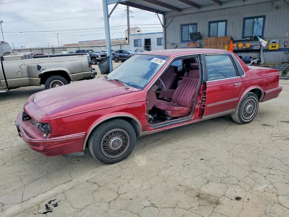 1993 Oldsmobile Cutlass ciera VIN 1G3AG54N1P6315626 COPART salvage auction — FRONT END, CA - SALVAGE CERTIFICATE, sold $200 on 2026-07-02 (photo 1)