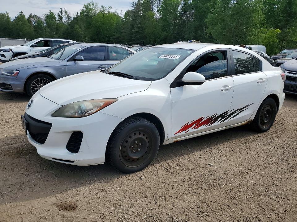2013 Mazda VIN JM1BL1V74D1727086 COPART salvage auction — MINOR DENT/SCRATCHES, On - Permit No Brand - Unfit, sold $175 on 2026-07-08 (photo 1)