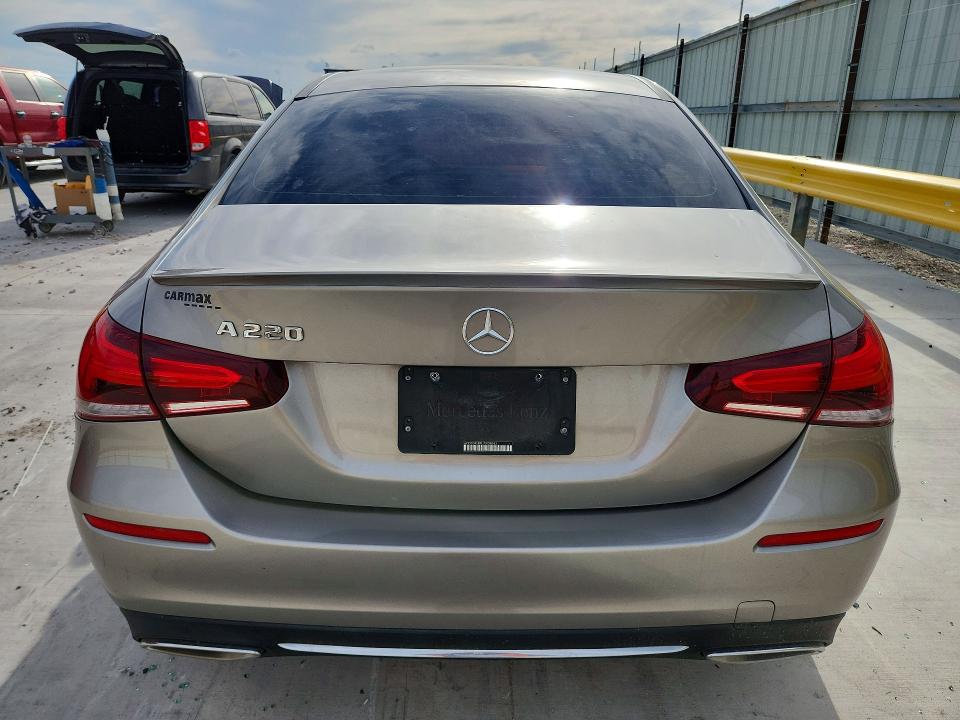 2020 Mercedes-benz A-klasse VIN WDD3G4EB4LW038543 COPART salvage auction — FRONT END, TX - SALVAGE VEHICLE TITLE (P), sold $4,250 on 2026-08-07 (photo 6)