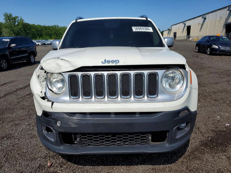 2015 Jeep VIN ZACCJBDT0FPB57524 COPART salvage auction — FRONT END, Salvage Title, sold $675 on 2026-08-21 (photo 5)