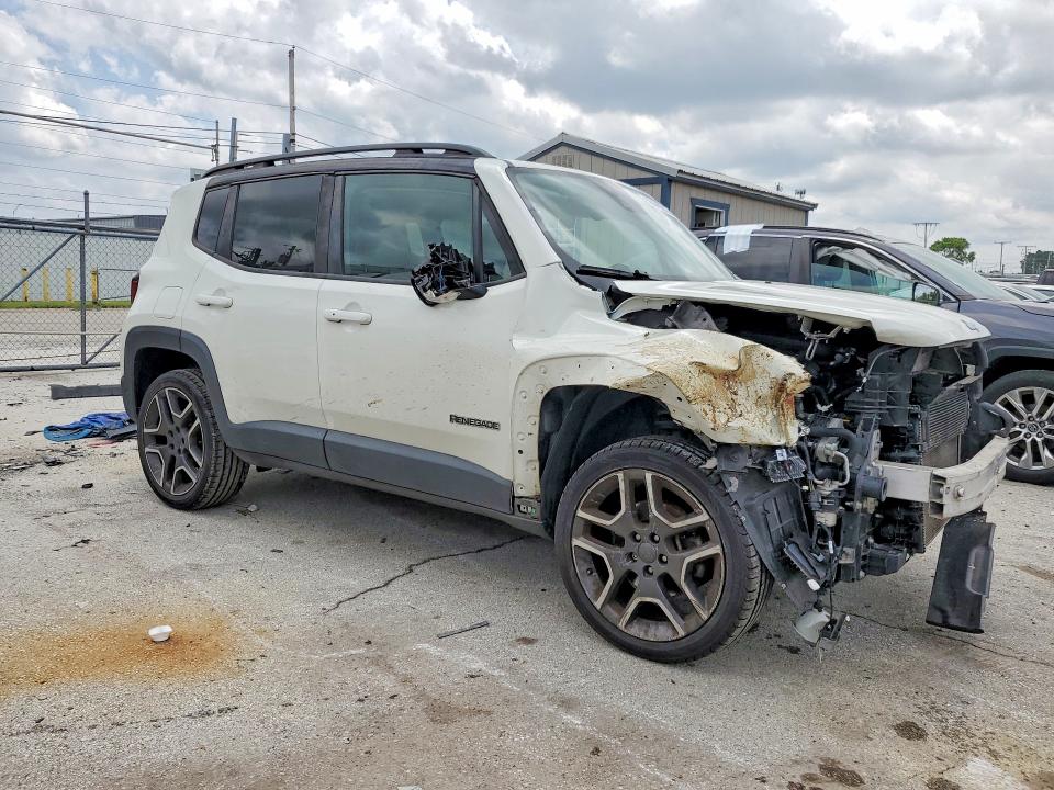 2019 Jeep Renegade VIN ZACNJBD12KPK10000 COPART salvage auction — FRONT END, ID - SALVAGE CERTIFICATE OF TITLE, sold $3,100 on 2026-08-03 (photo 4)