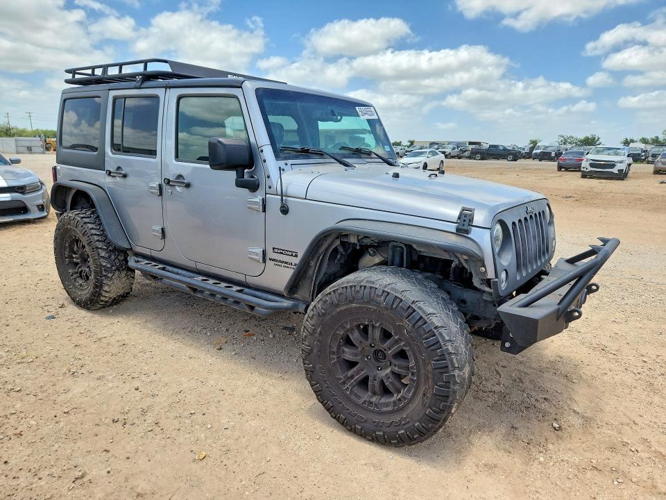2015 Jeep Wrangler / VIN 1C4BJWDG5FL751277 COPART salvage auction — MECHANICAL, Tx - Certificate Of Title, sold $3,850 on 2026-07-09 (photo 4)