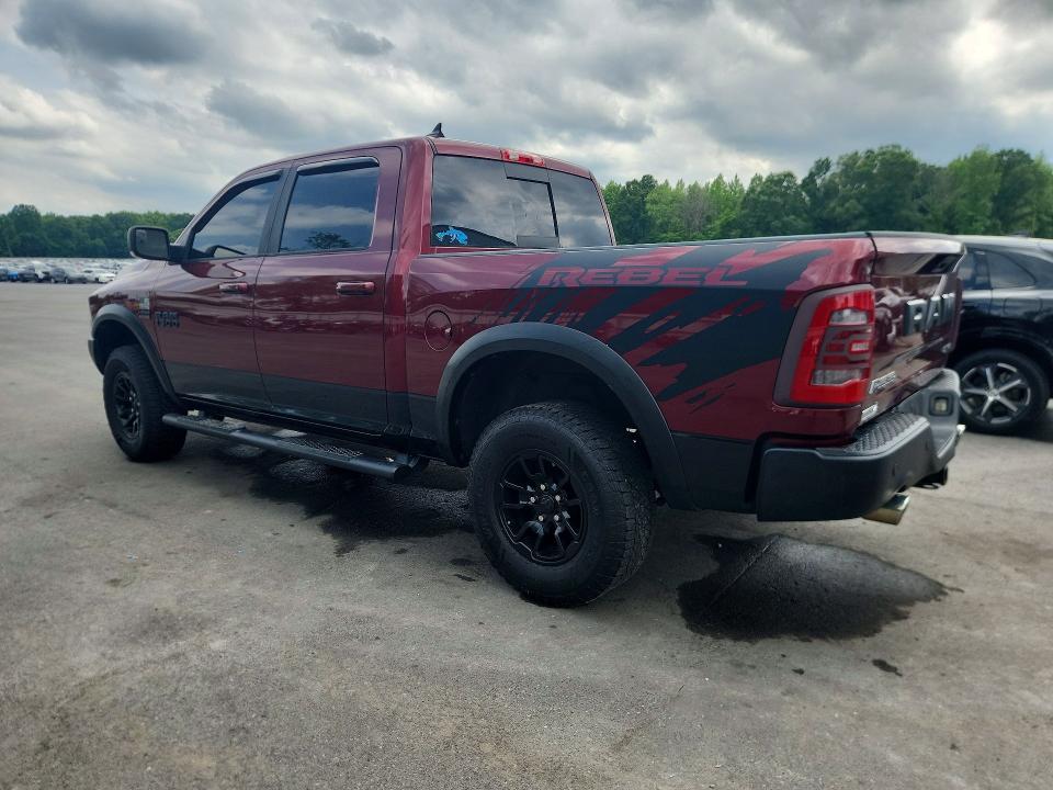 2018 Ram 1500 VIN 1C6RR7YT0JS203973 COPART salvage auction — REAR END, Nj - Cert Of Title-Salvage, sold $7,600 on 2026-08-11 (photo 2)