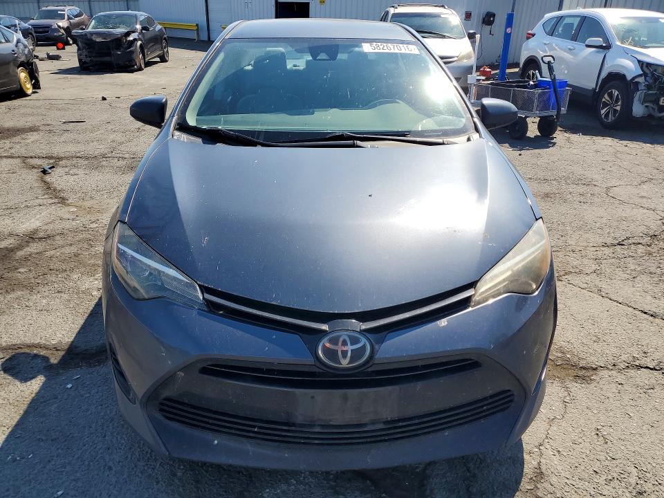 2017 Toyota Corolla VIN 5YFBPRHE0HP687281 COPART salvage auction — REAR END, Ca - Salvage Certificate, sold $2,750 on 2026-07-24 (photo 5)