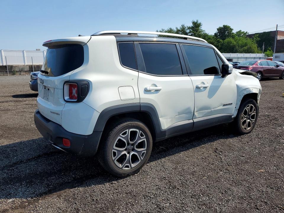 2015 Jeep VIN ZACCJBDT0FPB57524 COPART salvage auction — FRONT END, Salvage Title, sold $675 on 2026-08-21 (photo 3)