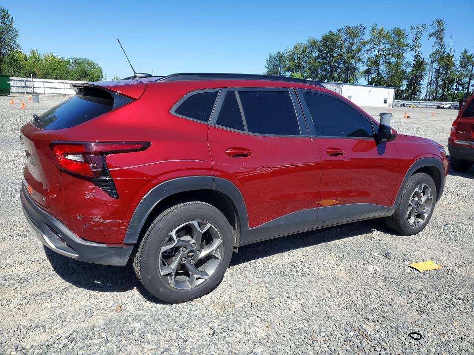 2025 Chevrolet Trax VIN KL77LHEP9SC265153 COPART salvage auction — FRONT END, Ca - Certificate Of Title, sold $11,100 on 2026-07-06 (photo 3)