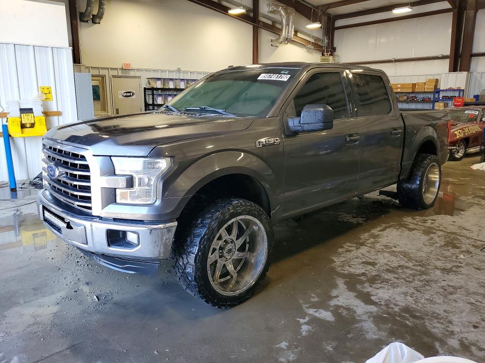 2017 Ford F-150 lightning VIN 1FTEW1EG1HFB11603 COPART salvage auction — FRONT END, Wv - Cert Of Title-Reconstructed, sold $3,700 on 2026-07-07 (photo 1)
