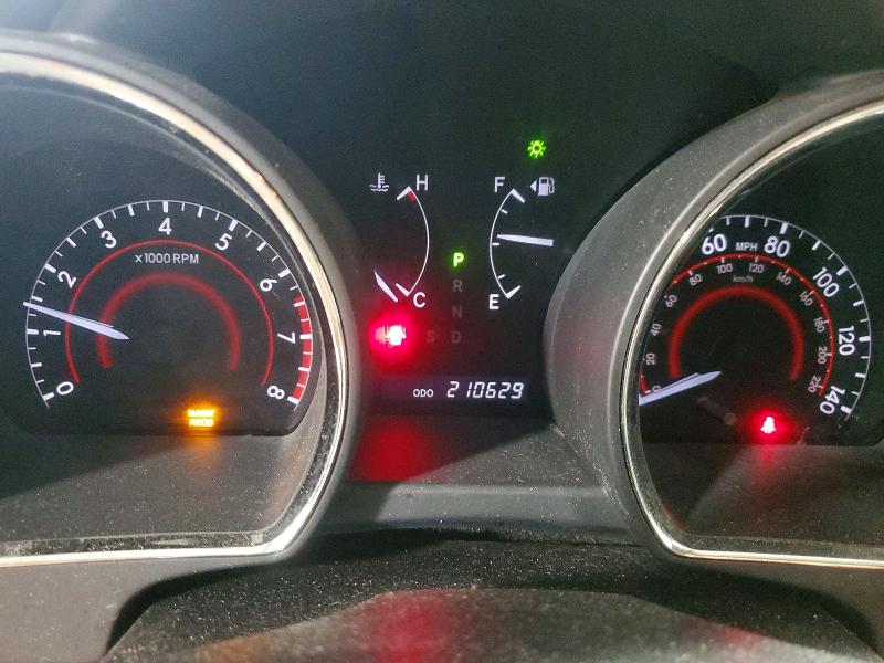 2012 Toyota Highlander VIN 5TDBK3EH4CS157843 COPART salvage auction — FRONT END, Mn - Cert Of Title-Prior Salvage, sold $475 on 2026-07-28 (photo 9)