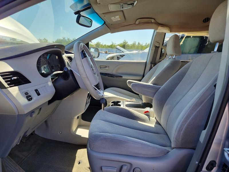 2014 Toyota Sienna VIN 5TDKK3DC3ES495971 COPART salvage auction — REAR END, Ca - Salvage Certificate, sold $2,100 on 2026-07-13 (photo 7)