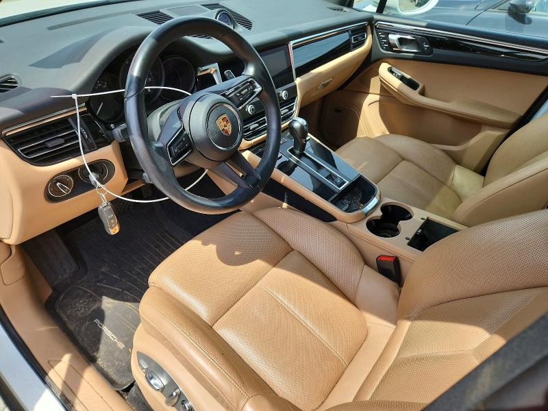 2022 Porsche Macan VIN WP1AA2A50NLB06315 COPART salvage auction — REAR END, Nj - Cert Of Title-Salvage, sold $17,600 on 2026-07-20 (photo 8)