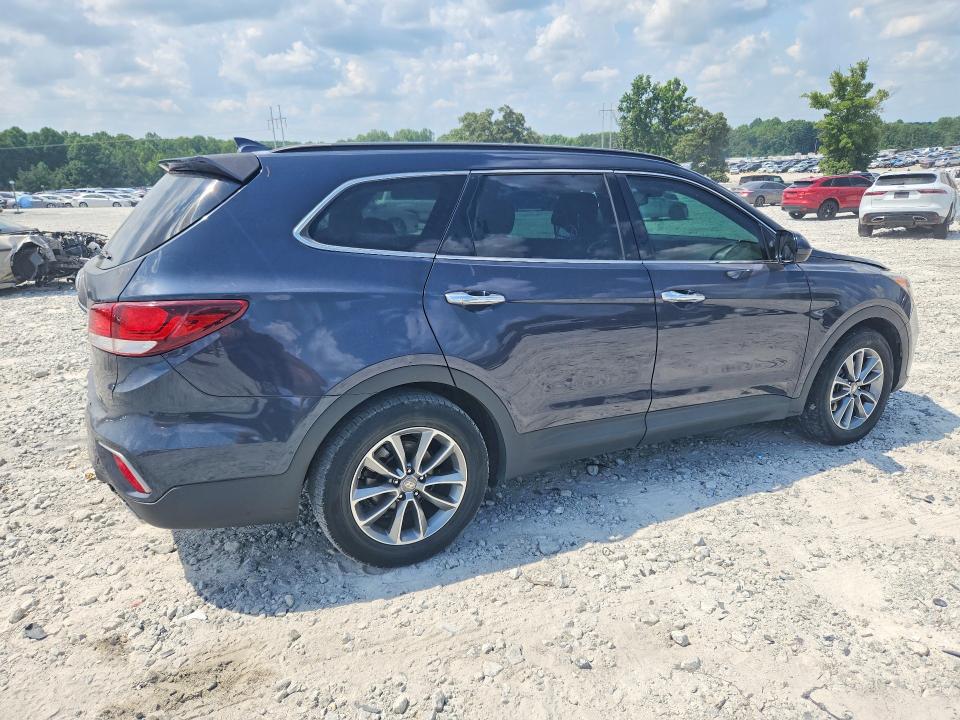 2017 Hyundai Santa fe VIN KM8SM4HF8HU212447 COPART salvage auction — REAR END, Ga - Certificate Of Title, sold $1,850 on 2026-07-29 (photo 3)