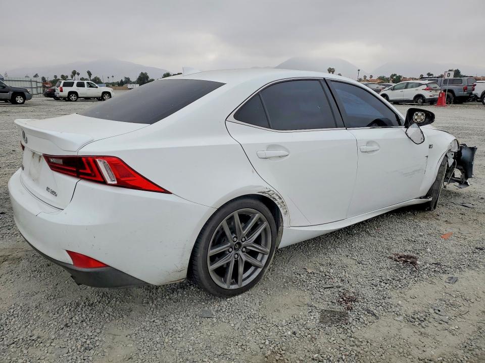 2015 Lexus Is VIN JTHBE1D25F5020332 COPART salvage auction — FRONT END, Ca - Salvage Certificate, sold $2,750 on 2026-07-29 (photo 3)