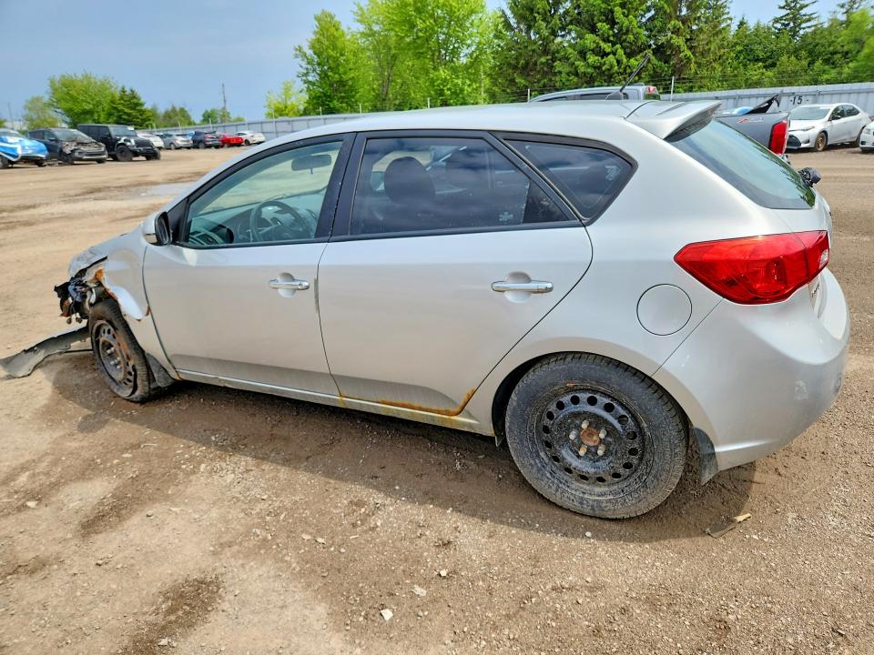 2011 Kia Forte VIN KNAFU5A22B5443734 COPART salvage auction — FRONT END, On - Permit Salvage, sold $400 on 2026-07-07 (photo 2)