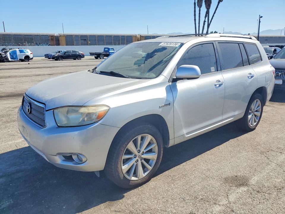 2008 Toyota Highlander hybrid VIN JTEEW44AX82001862 COPART salvage auction — NORMAL WEAR, Ca - Dis/Dlr/Exp Only Clean Title, sold $1,650 on 2026-07-10 (photo 1)