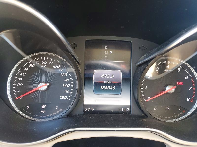 2018 Mercedes-benz Glc class VIN WDC0G4JBXJV025103 COPART salvage auction — FRONT END, CA - SALVAGE CERTIFICATE, sold $4,350 on 2026-07-17 (photo 9)