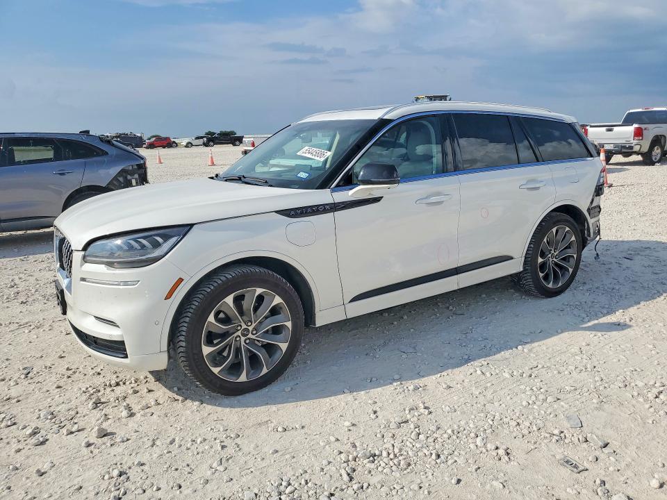 2023 Lincoln VIN 5LMYJ8XY5PNL00133 COPART salvage auction — REAR END, Tx - Salvage Vehicle Title, sold $16,900 on 2026-07-02 (photo 1)
