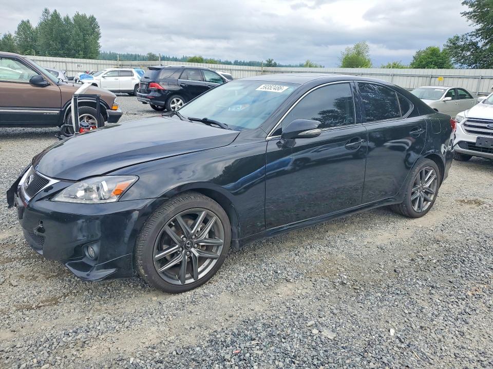 2013 Lexus Is VIN JTHCF5C26D5062872 COPART salvage auction — FRONT END, Wa - Bill Of Sale, sold $1,950 on 2026-07-13 (photo 1)