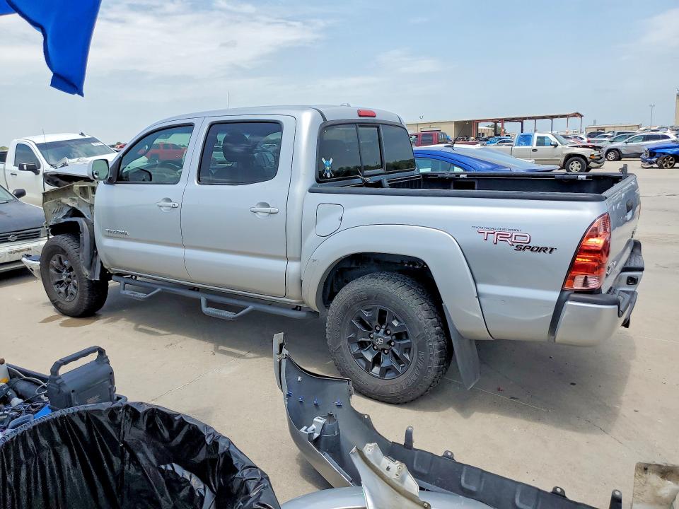 2010 Toyota Tacoma VIN 3TMJU4GN5AM100000 COPART salvage auction — FRONT END, TX - SALVAGE VEHICLE TITLE (P), sold $3,700 on 2026-07-09 (photo 2)