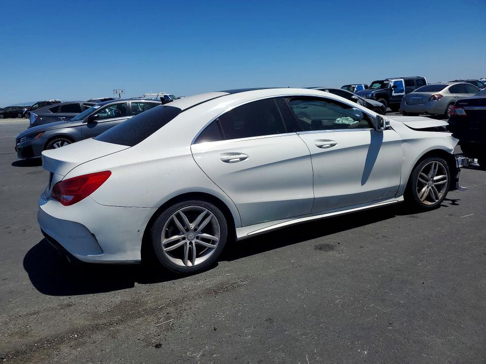 2014 Mercedes-benz VIN WDDSJ4EB2EN062913 COPART salvage auction — FRONT END, Ca - Salvage Certificate, sold $650 on 2026-07-08 (photo 3)