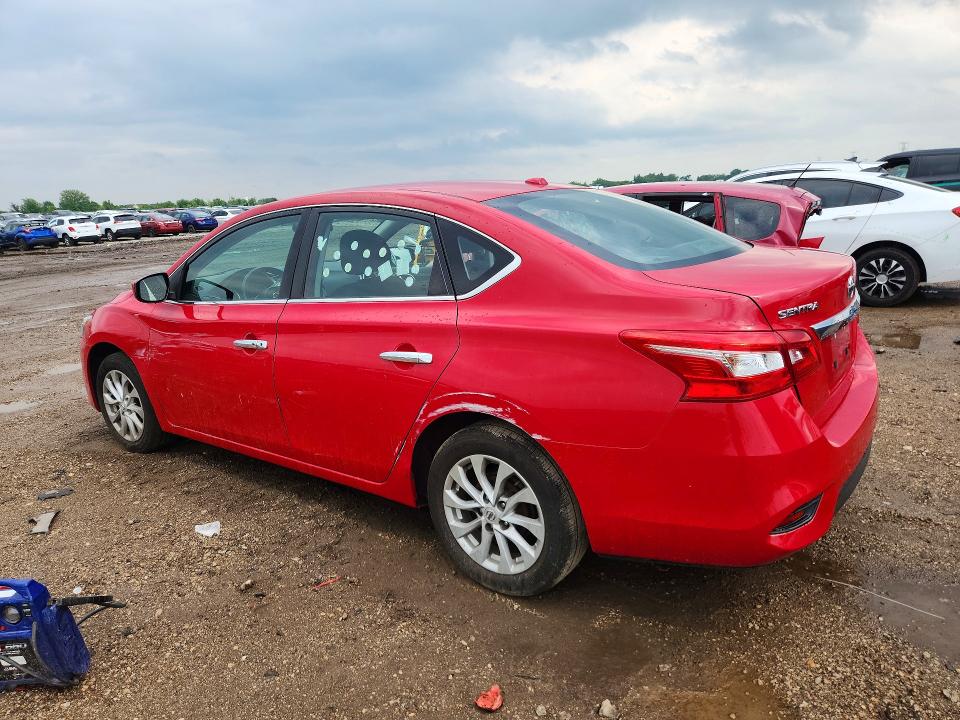 2018 Nissan Sentra VIN 3N1AB7APXJL640792 COPART salvage auction — SIDE, Il - Salvage Certificate, sold $2,700 on 2026-07-09 (photo 2)