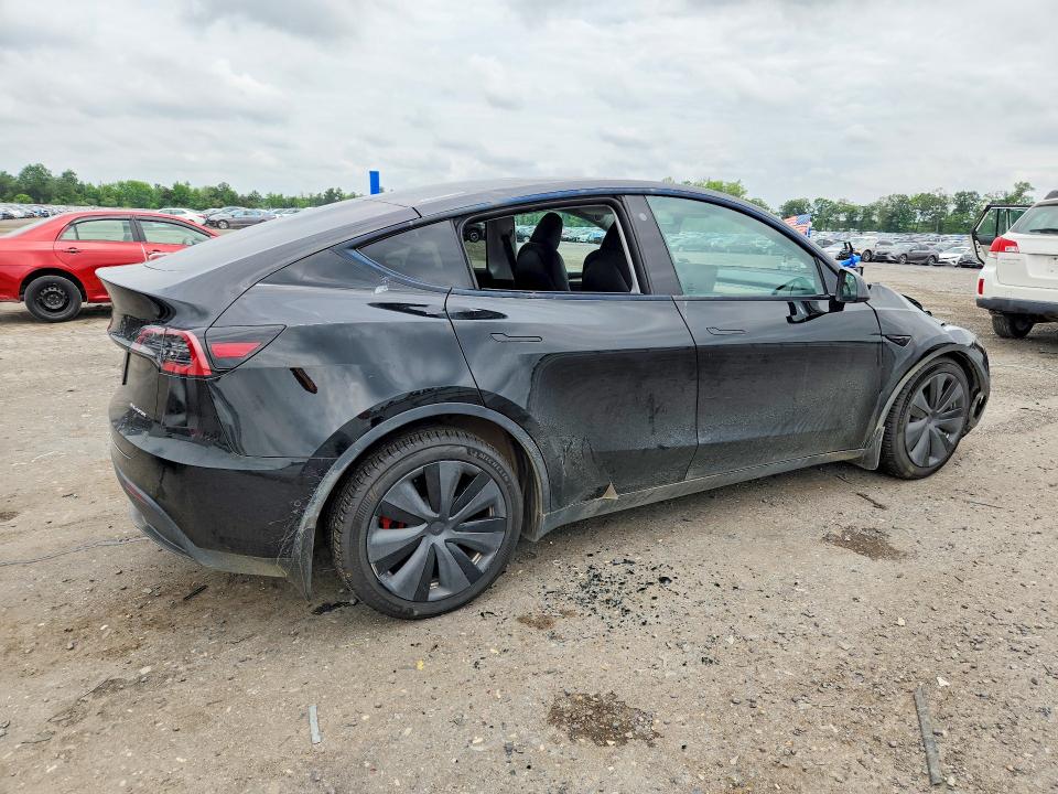 2023 Tesla Model y VIN 7SAYGDEE0PA022991 COPART salvage auction — FRONT END, Va - Cert Of Title - Salvage, sold $10,400 on 2026-07-15 (photo 3)