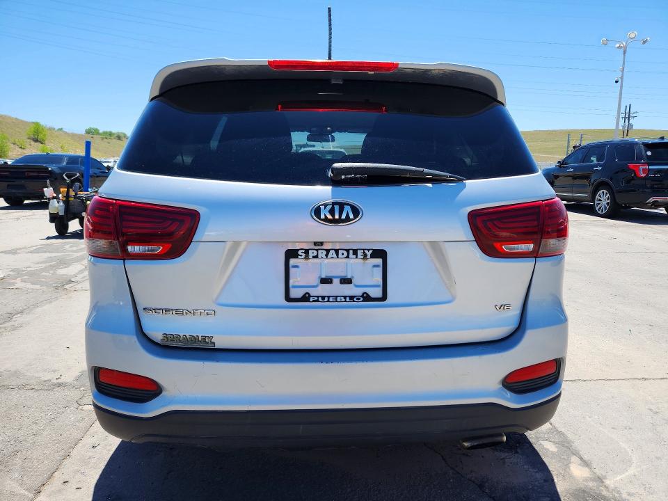 2019 Kia Sorento VIN 5XYPGDA56KG486094 COPART salvage auction — HAIL, Co - Certificate Of Title, sold $2,200 on 2026-07-06 (photo 6)