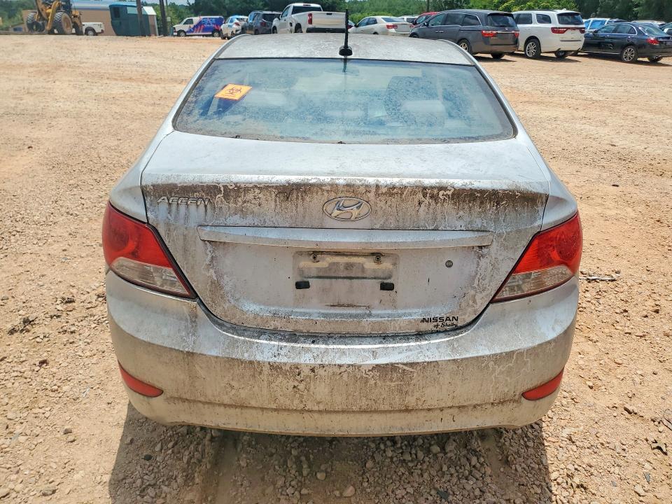 2014 Hyundai Accent VIN KMHCT4AE4EU665680 COPART salvage auction — FRONT END, Nc - Dealer Only Salvage Title, sold $300 on 2026-07-20 (photo 6)