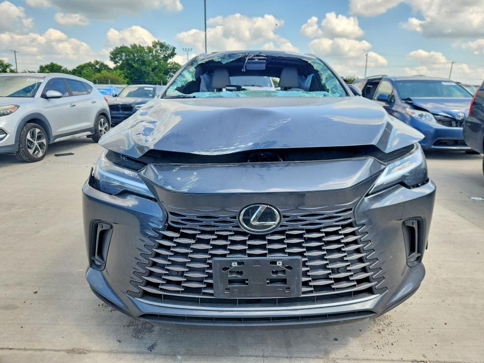 2025 Lexus Rx VIN 2T2BAMBA1SC053927 COPART salvage auction — FRONT END, Tx - Salvage Vehicle Title, sold $15,000 on 2026-07-02 (photo 5)