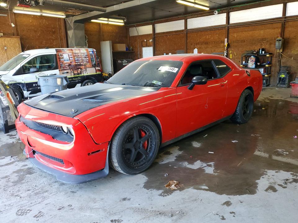 2016 Dodge Challenger VIN 2C3CDZC91GH322771 COPART salvage auction — FRONT END, PA - CERTIFICATE OF SALVAGE, sold $22,900 on 2026-07-02 (photo 1)