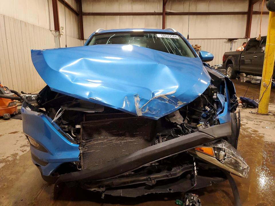 2016 Hyundai Tucson VIN KM8J3CA48GU211671 COPART salvage auction — FRONT END, Pa - Certificate Of Salvage, sold $1,400 on 2026-07-14 (photo 5)
