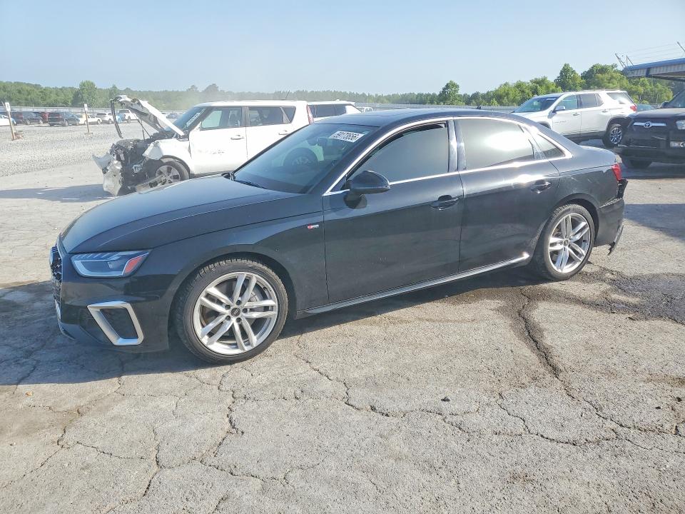2023 Audi A4 VIN WAUEAAF40PN017085 — COPART salvage auction photo