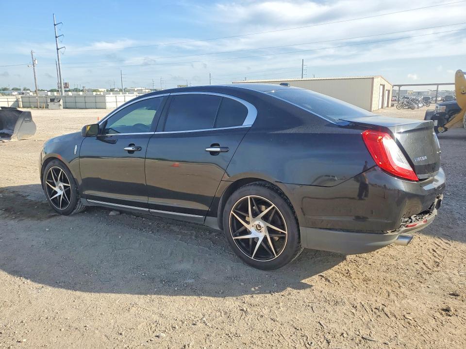 2013 Lincoln Mks VIN 1LNHL9DK7DG607533 COPART salvage auction — WATER/FLOOD, Tx - Salvage Title-Flood Damage, sold $650 on 2026-07-08 (photo 2)