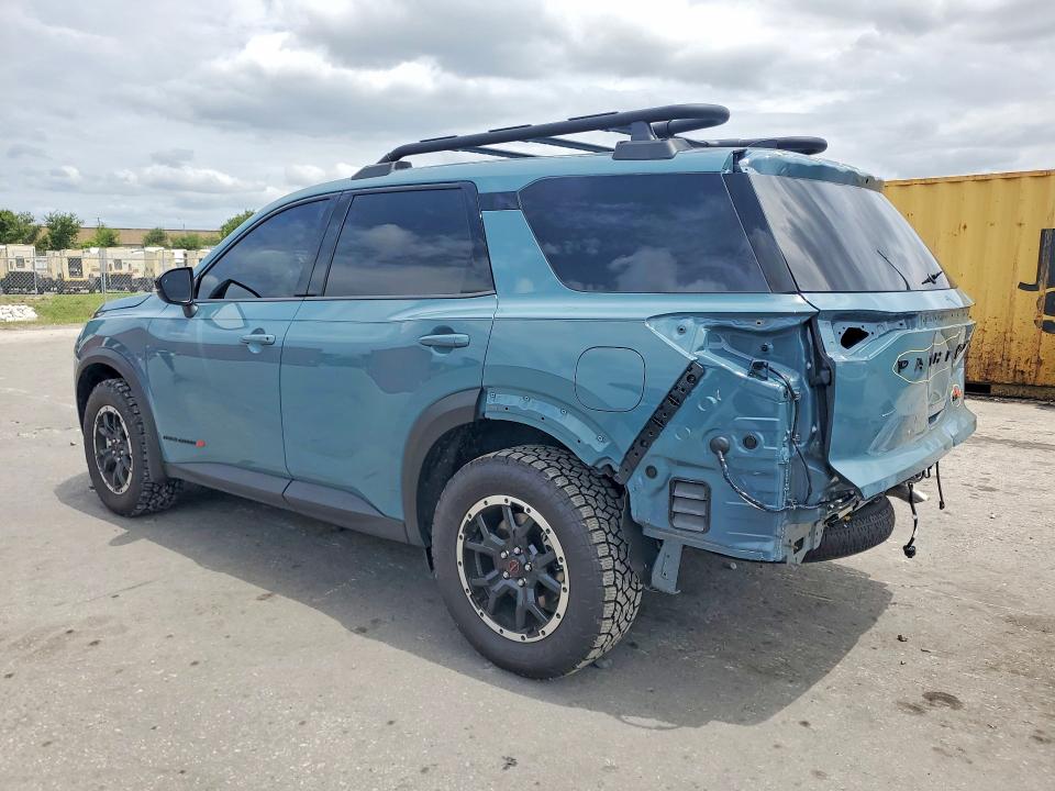 2026 Nissan Pathfinder VIN 5N1DR3BEXTC233934 COPART salvage auction — REAR END, Fl - Cert Of Title Slvg Rebuildable, sold $14,700 on 2026-07-30 (photo 2)