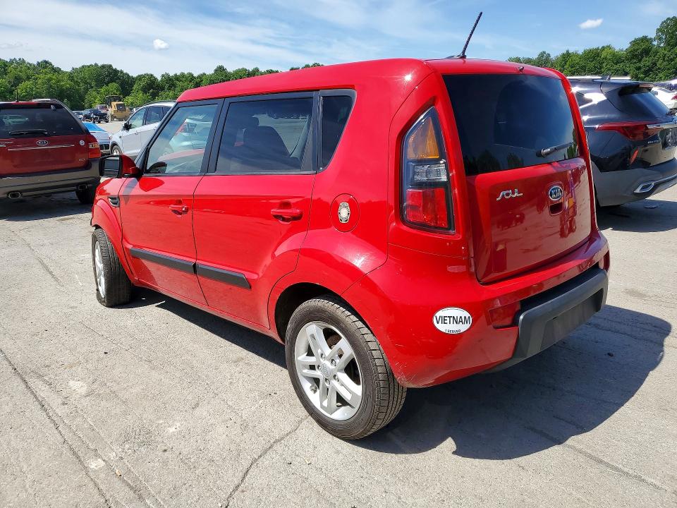2011 Kia Soul VIN KNDJT2A23B7215146 COPART salvage auction — FRONT END, Pa - Certificate Of Salvage, sold $100 on 2026-07-23 (photo 2)