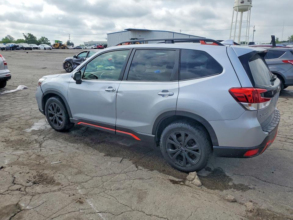 2020 Subaru Forester VIN JF2SKARC0LH490694 COPART salvage auction — SIDE, Il - Salvage Certificate, sold $250 on 2026-07-29 (photo 2)