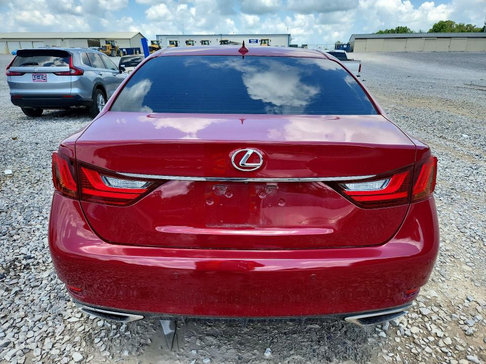 2013 Lexus Gs VIN JTHBE1BLXD5001090 COPART salvage auction — FRONT END, Tn - Salvage Certificate, sold $4,800 on 2026-07-14 (photo 6)