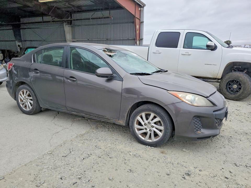 2012 Mazda 3 VIN JM1BL1V75C1699751 COPART salvage auction — FRONT END, Ca - Salvage Certificate, sold $125 on 2026-07-02 (photo 4)